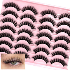 Loladook natural-look wispy short lashes for subtle daily definition