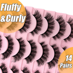 Loladook ultra-fluffy lashes deliver dramatic volume with a natural finish.