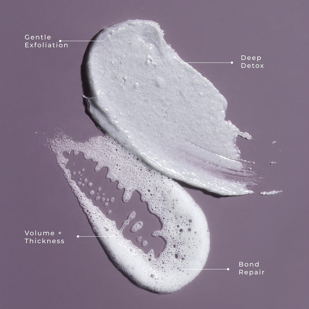 LolaVie activated charcoal powder ingredient visually drawn to impurities.