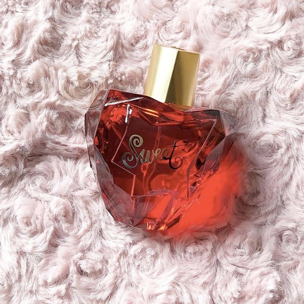 Lolita Lempicka Sweet box packaging showcasing gem like allure for gifting