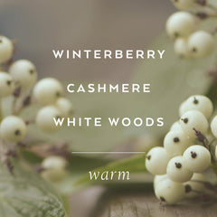 LOLLIA Snowdrop winterberry fragrance conveying fresh, comforting scent