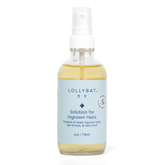 LOLLYBAT ingrown-hair-treatment-spray-bottle for post-shave care
