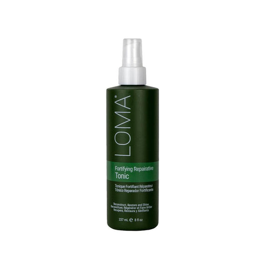 Loma Fortifying Reparative Tonic bottle front shows strength and color protection.
