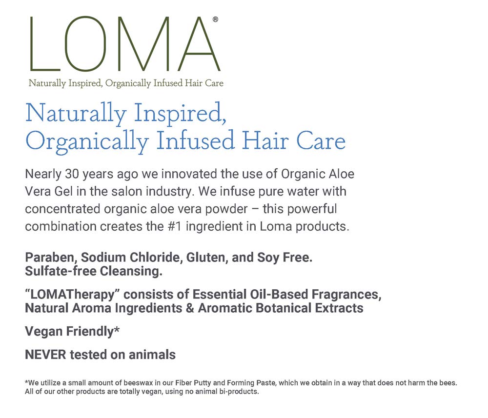 Loma Violet Conditioner packaging indicating USA-made quality and clean formula.