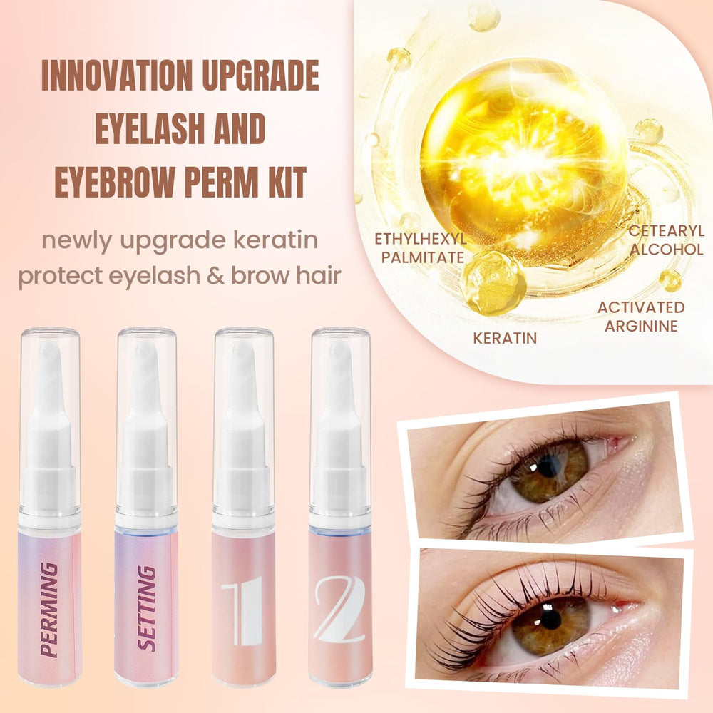 Lomansa adhesive keeps pads in place during the lash lift process.