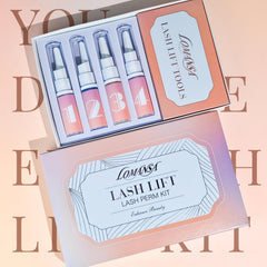 Lomansa manual guides beginners through a step-by-step at-home lash routine.
