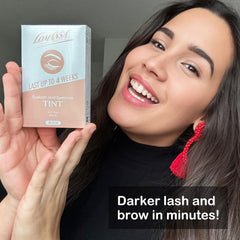 Lomansa Lash Tint Kit step by step setup for salon like results