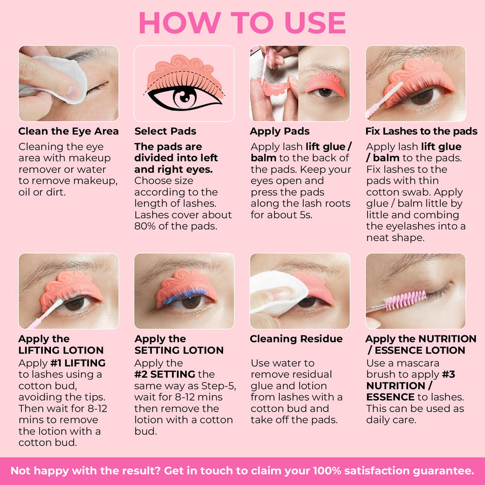 Lomansa Salon-Quality Curl lasts 4–6 weeks for refreshed eyes.