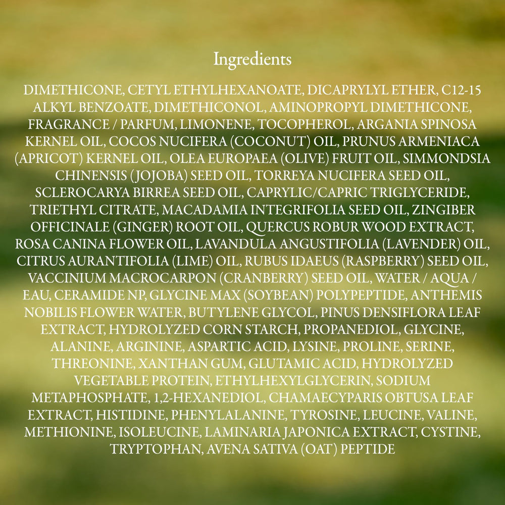 LONGTAKE Sandalwood Hair Oil Camellia peptide boosts hair texture.