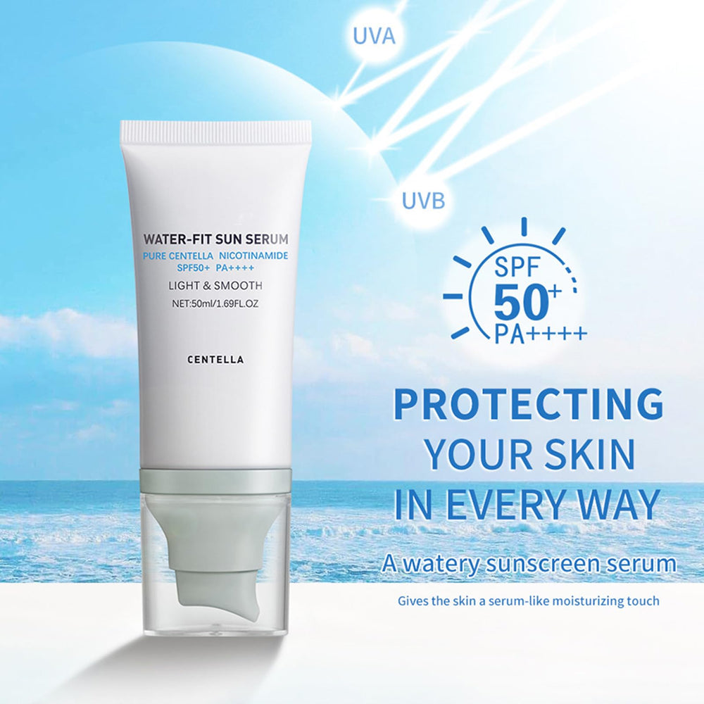 Loobexery Sunscreen texture appears lightweight and non-greasy.