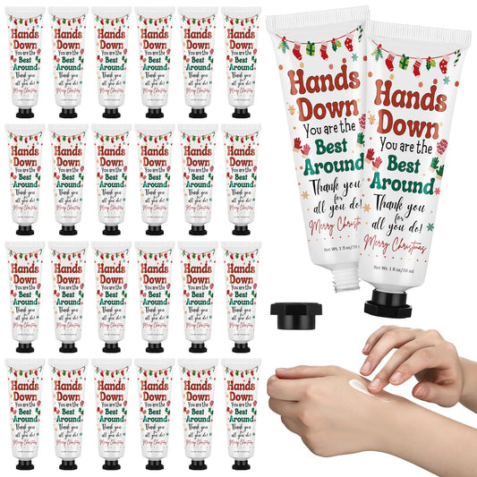 Loopeer 24pc Christmas hand cream set with festive tubes for gifting