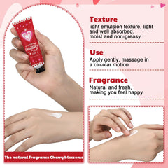 Loopeer cherry blossom scent hand cream for daily use