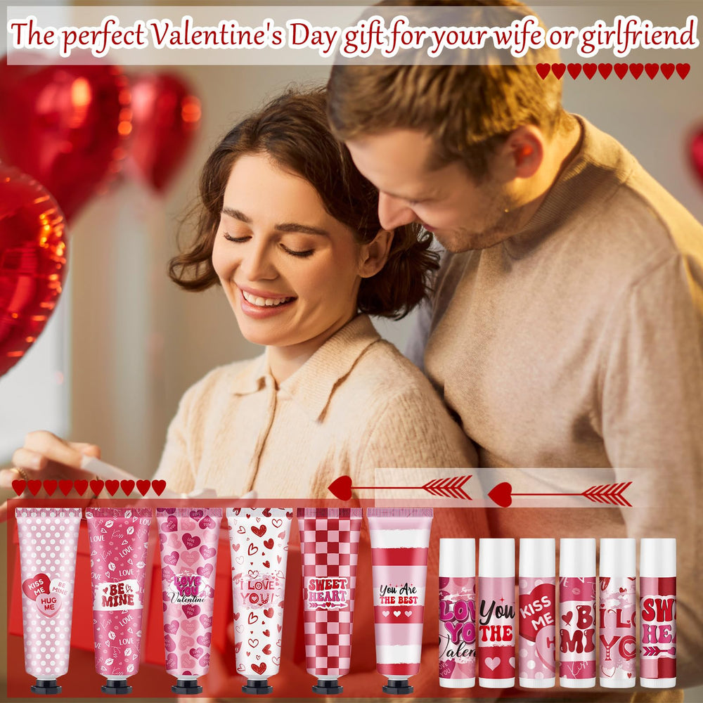 Loopeer Valentine back card design adds a heartfelt touch to gifts