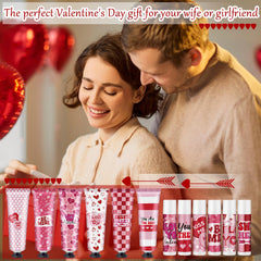 Loopeer Valentine back card design adds a heartfelt touch to gifts