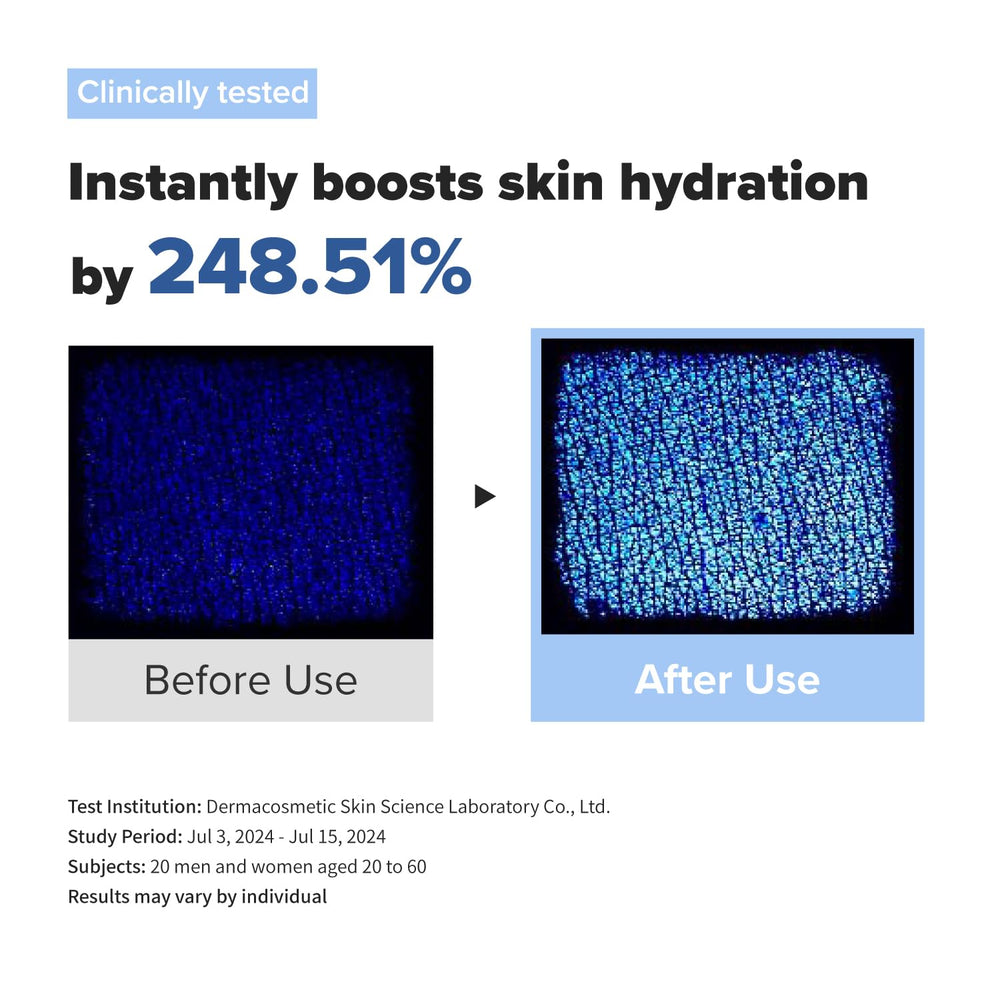 LOPOE Better Balance Ampoule hyaluronic acid texture shot for hydration