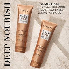 L'Oreal Paris EverPure conditioner bottle delivering smooth, color-safe conditioning.
