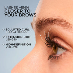 L'Oreal Extensionist Mascara 5mm lift close-up.