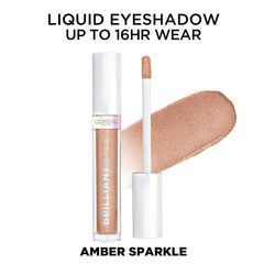 Amber Sparkle wear test showing long-lasting shimmer on lids