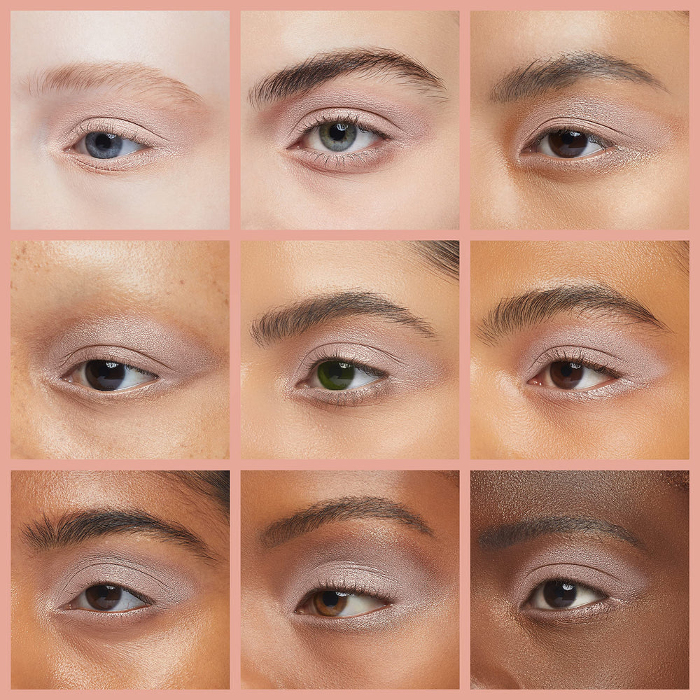 Crease-resistant formula helps keep shimmer in place all day