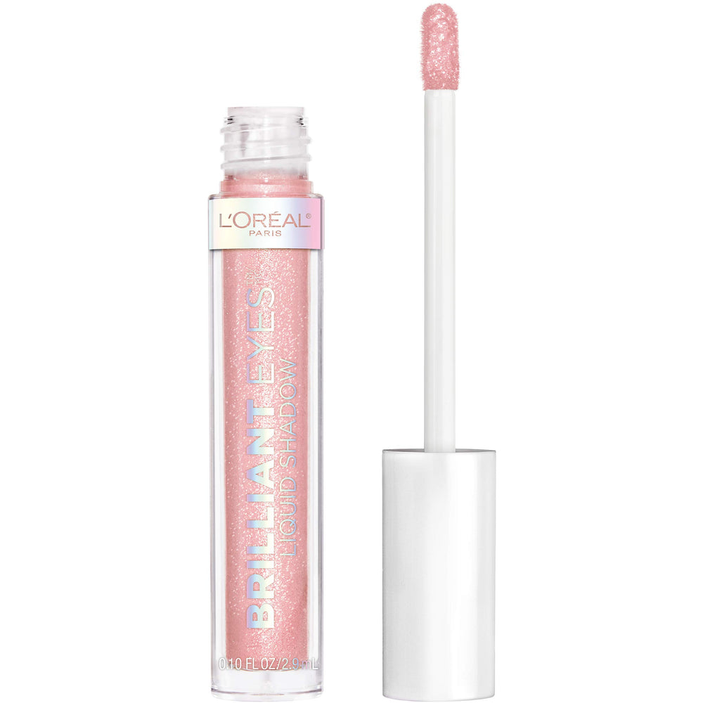 L'Oréal Paris Brilliant Eyes liquid eyeshadow with glide-on application and long-lasting shimmer.
