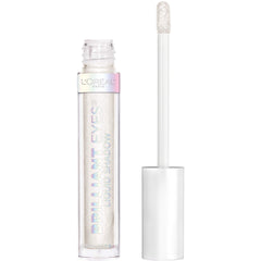 L'Oreal Paris Brilliant Eyes with string-of-pearls applicator deposits precise shimmer on lids