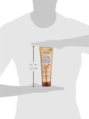 L'Oreal Paris EverPure after-use hair, showing shine and softness.