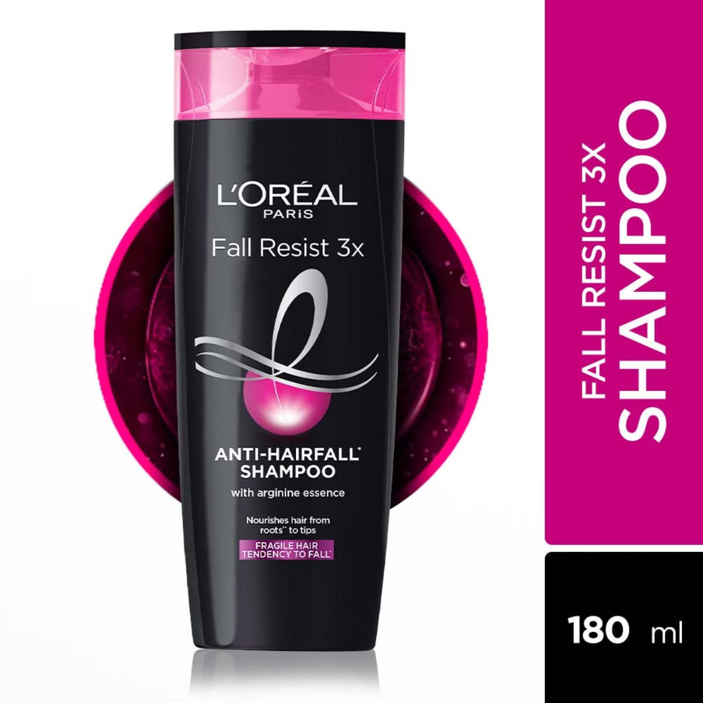 L'Oreal Paris Fall Repair 3X product closeup hints at benefits