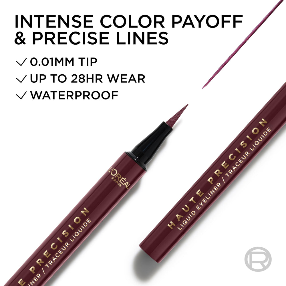 L'Oreal Paris Burgundy Cashmere swatches show rich color for versatile looks