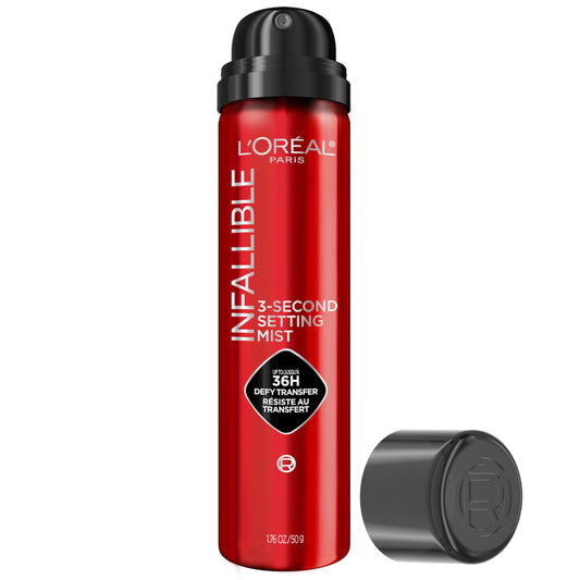 L'Oreal Paris Infallible microfine mist for all-day wear.