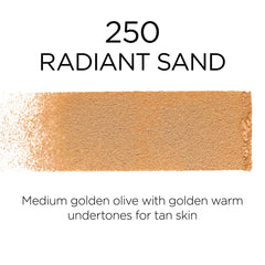 Radiant Sand shade swatch of L'Oreal Paris Infallible Fresh Wear on skin.