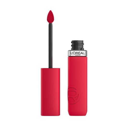 L'Oreal Paris Infallible Matte Resistance French Kiss 245 swatch for bold color that lasts.