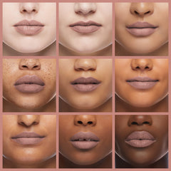 L'Oreal Paris Pro-Matte lipstick close-up application detail