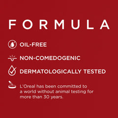 L'Oreal Paris Infallible Pro-Spray demonstrates proper eight-to-ten inch spray distance.