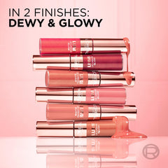 L'Oreal Paris Lumi Le Liquid Blush glow finish catches light beautifully.