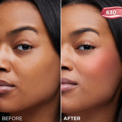 L'Oreal Paris Lumi Le Liquid Blush universal berry blends seamlessly.