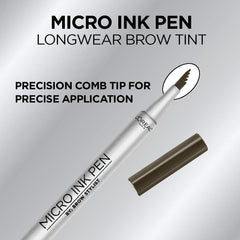 L'Oreal Paris Micro Ink Pen Brow Stylist waterproof formula keeps brows intact