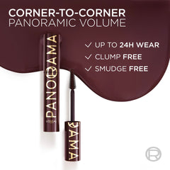 Ophthalmologist-tested mascara suitable for sensitive eyes and lenses.
