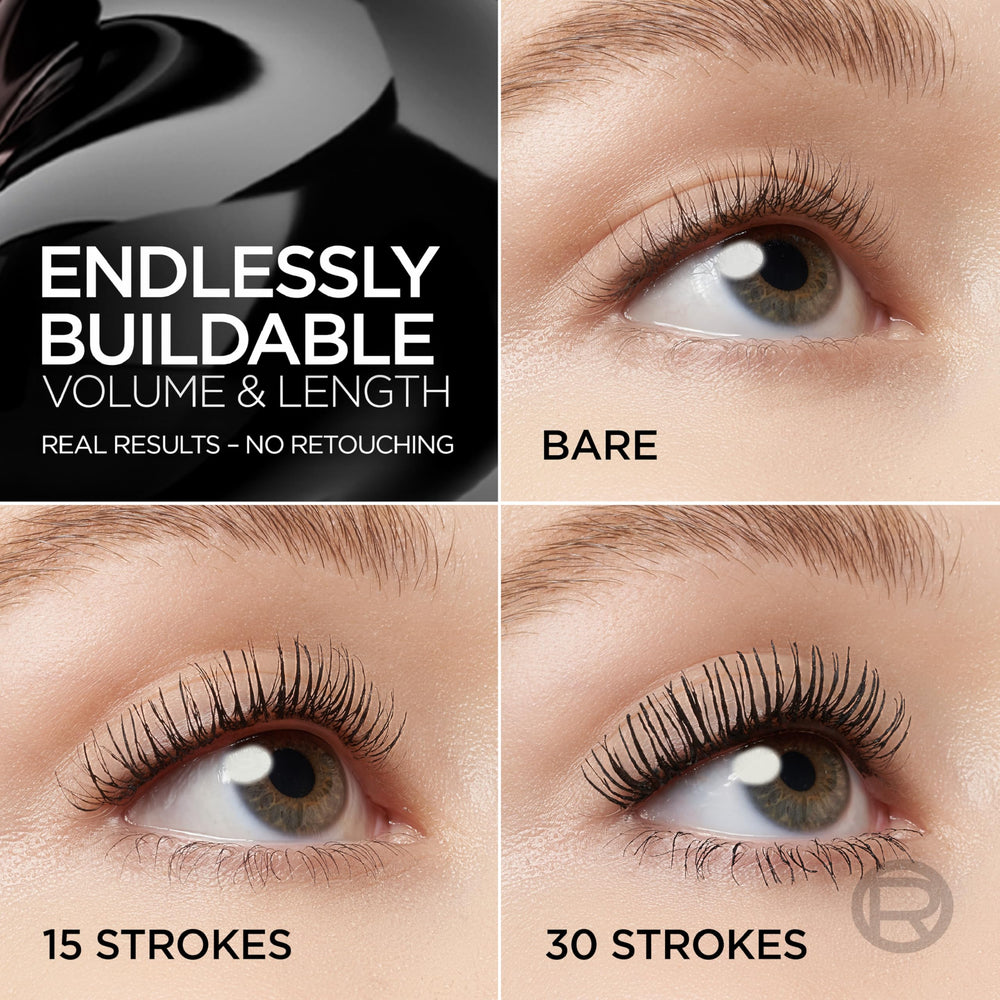 L'Oreal Paris Paradise Big Deal demonstrates buildable volume for fuller lashes