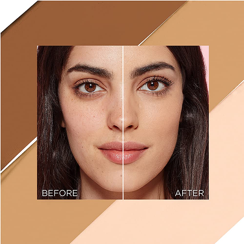 L'Oreal Paris Pro-Matte finish on skin for a natural, even complexion.