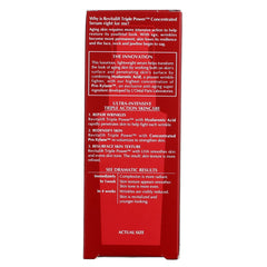 Packaging label of RevitaLift serum highlighting two-pack value