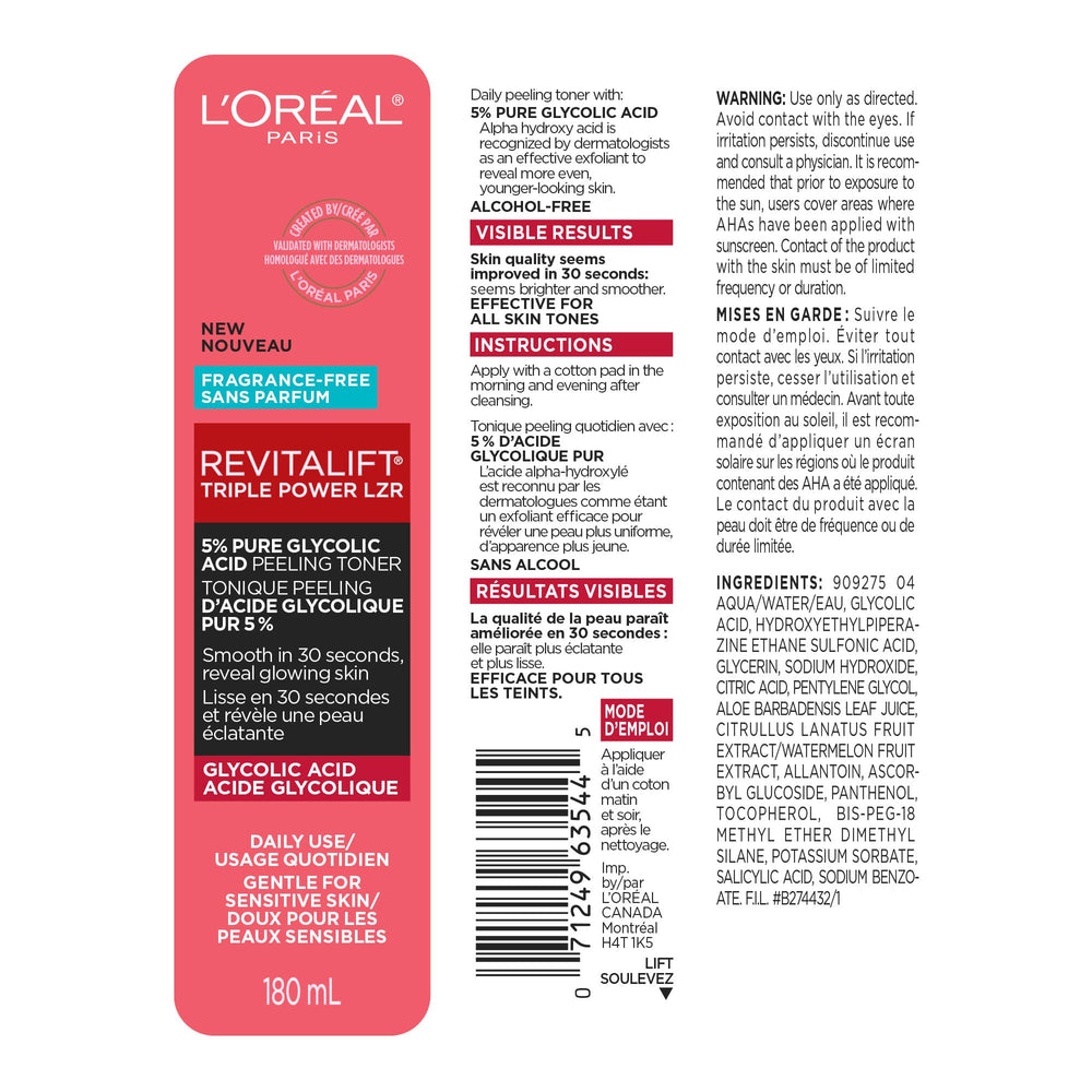 Product on vanity illustrating easy integration into skincare routine