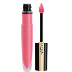 L'Oreal Paris Rouge Signature lip stain bottle showing bold color and lasting wear