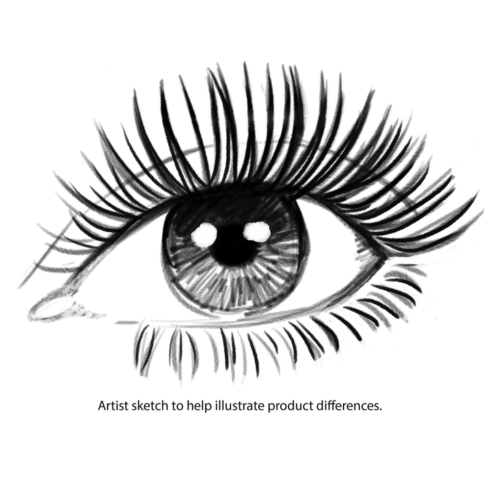 L'Oreal Paris Telescopic mascara wand with slim bristles for precise lengthening.