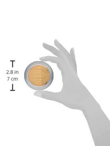 L'Oreal Paris True Match Powder built-in applicator enables quick application.
