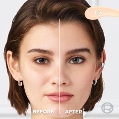 L'Oreal Paris True Match Radiant Serum Concealer flat-tip applicator delivering quick coverage