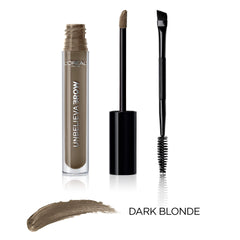 L'Oreal Paris Unbelieva-Brow dual-end brush for precise brow definition.