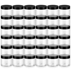 Loretoy 4oz leakproof jar with secure cap for travel and storage.