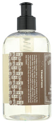 Los Poblanos Lavender Hand Soap label highlights natural scent