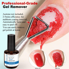 LOUINSTIC liquid latex around nails acts as a protective barrier