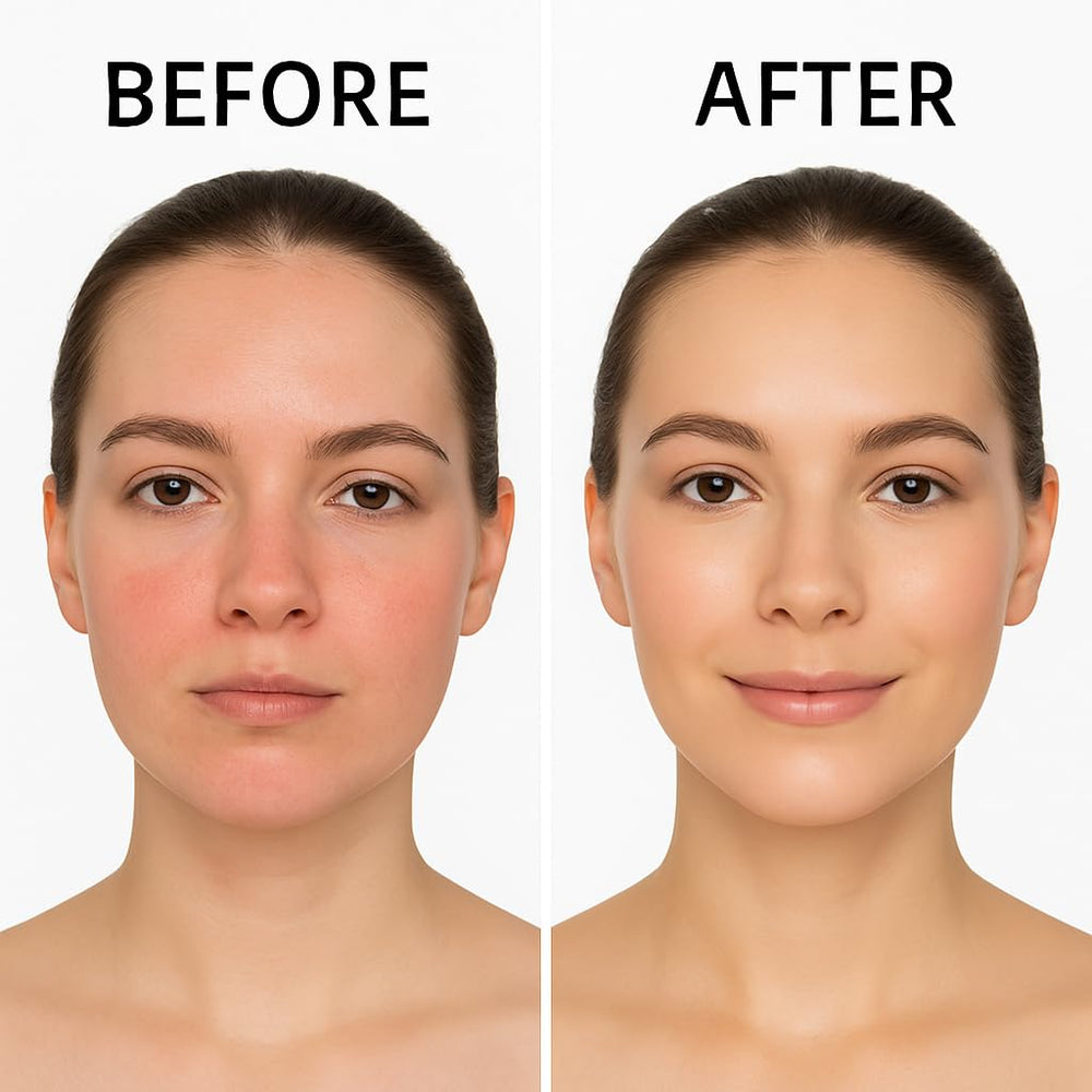 LOUMI RoseGlow Face Oil texture close-up reveals fast absorption.